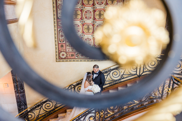 Bride and groom on their wedding day captured by Carlsbad Photo at Fairmont Grand Del Mar Best Carlsbad Wedding Photographer