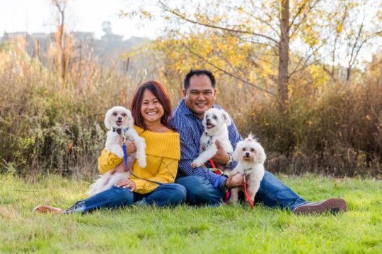 Family photo session captured by Carlsbad Photo at Los Penasquitos Park, San Diego