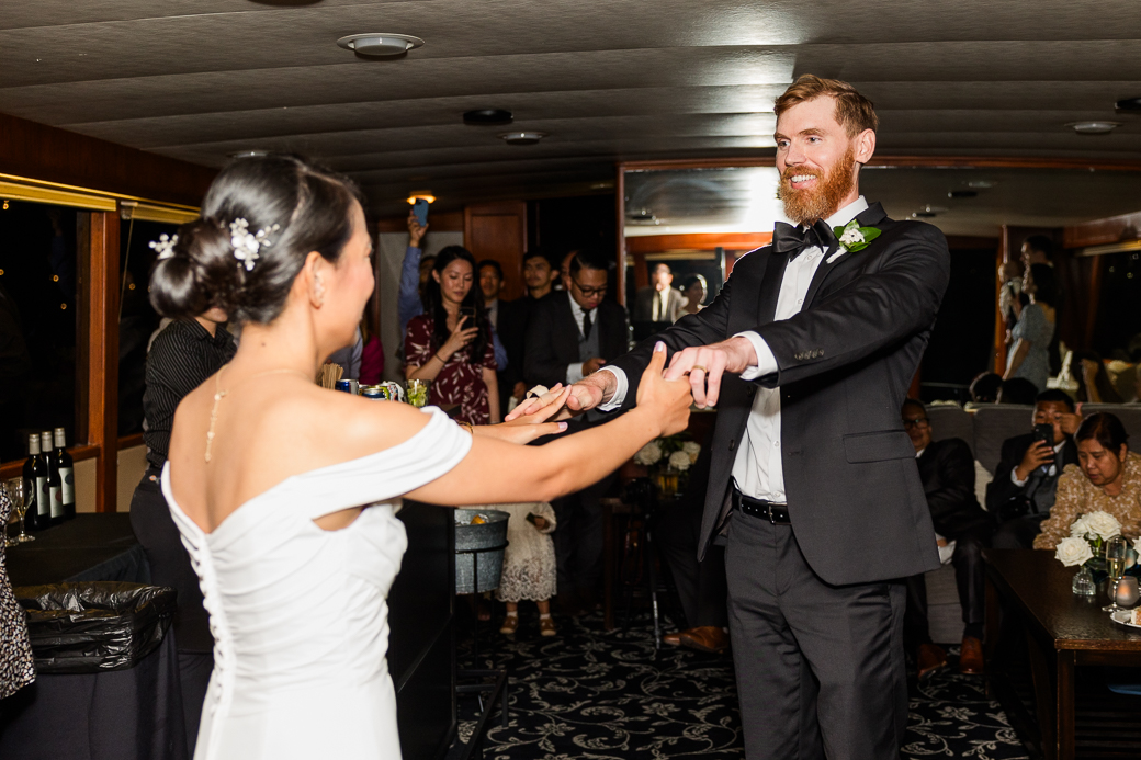 Flagship Cruises Wedding photographer