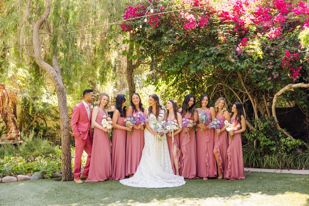 Twin Oaks Hidden Gardens Wedding Photographer