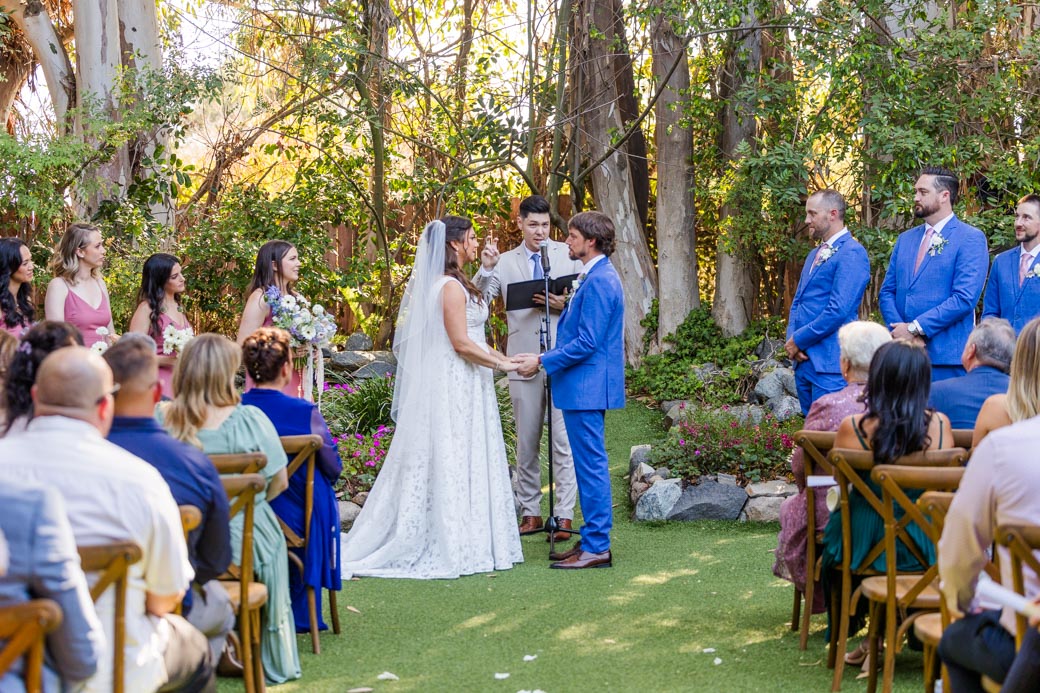 Twin Oaks Hidden Gardens Wedding Photographer