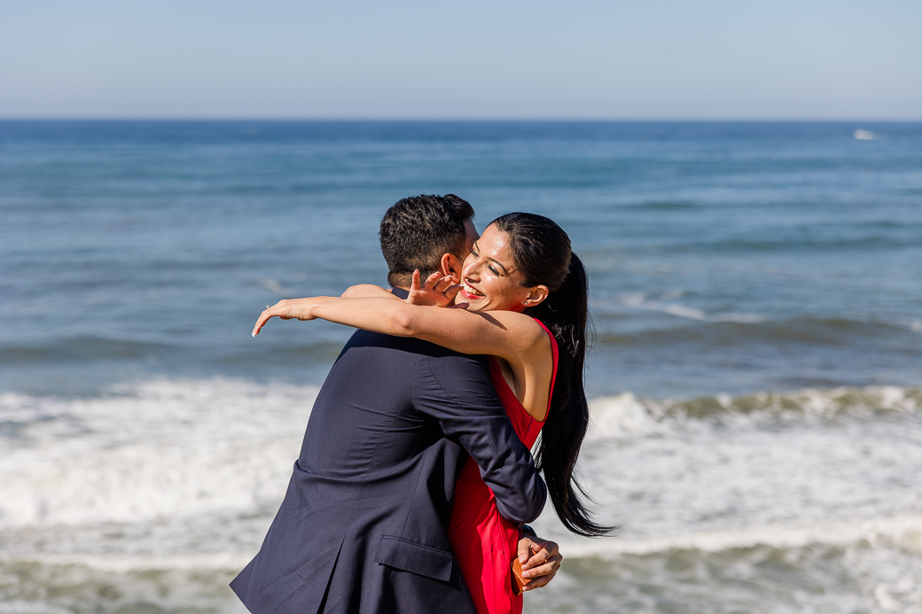 Surprise Proposal Sunset Cliffs