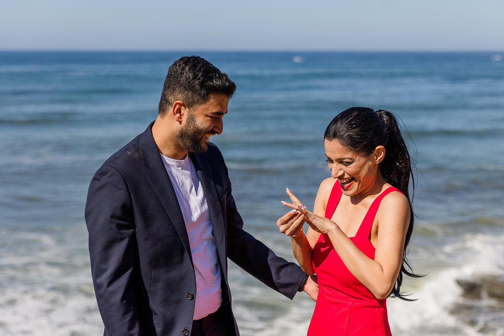 Surprise Proposal Sunset Cliffs