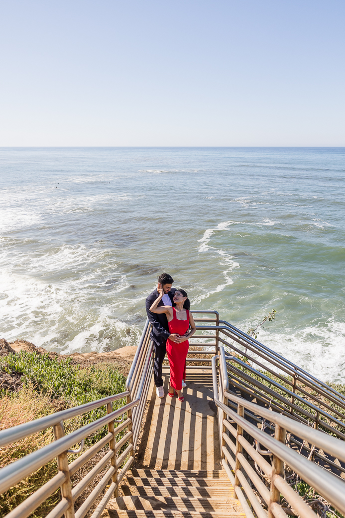 Surprise Proposal Sunset Cliffs