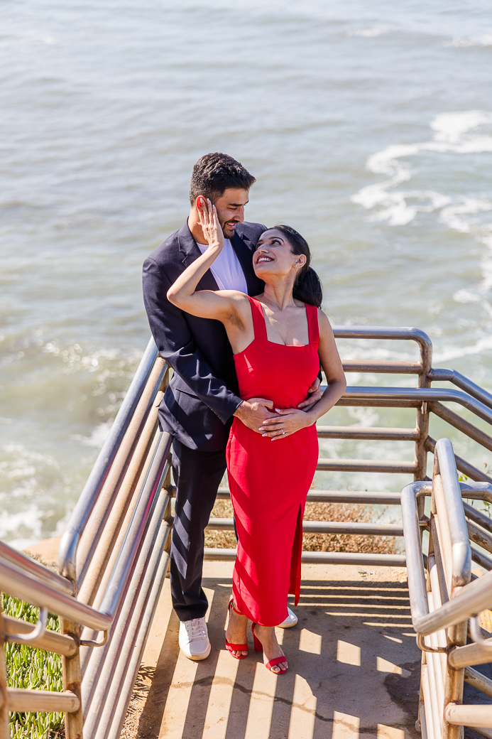 Surprise Proposal Sunset Cliffs