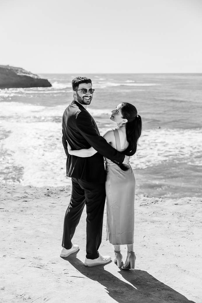 Surprise Proposal Sunset Cliffs