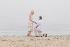 Surprise Proposal on the Carlsbad State Beach