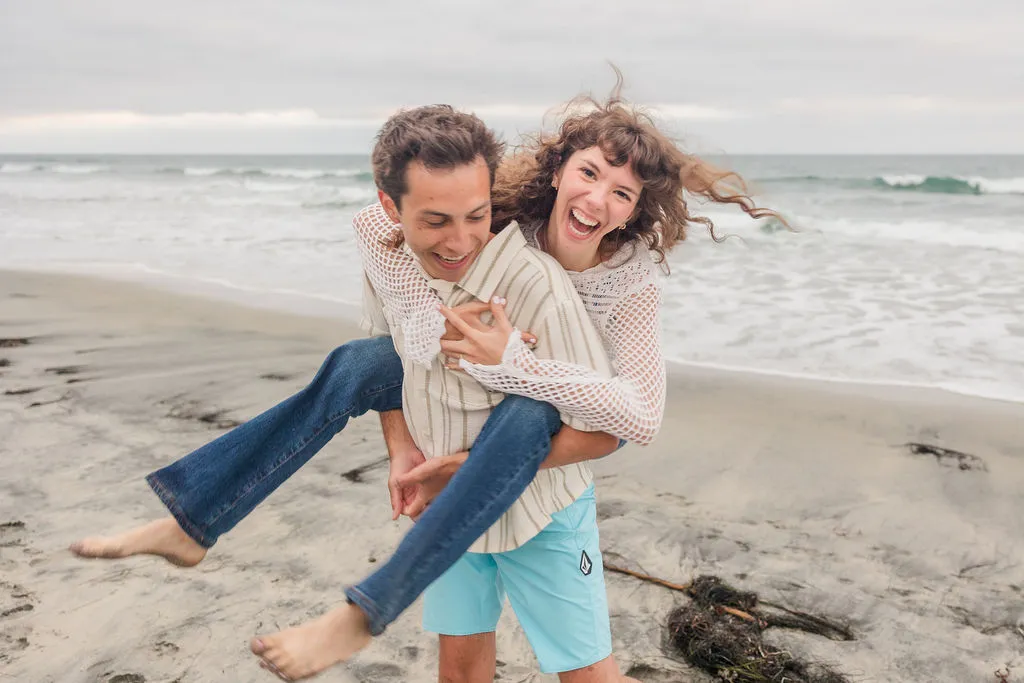Surprise Proposal on the Carlsbad State Beach