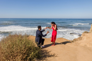 Surprise Proposal at Sunset Cliffs